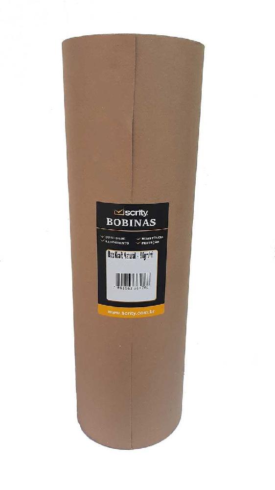 BOBINA-PAPEL-KRAFT-SCRITY-NATURAL-80G-60CMX140M-REF.PBN6014.-Cest:-1900700